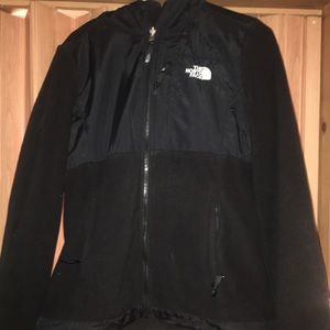 SOLD | Black Denali North Face Jacket (hooded)